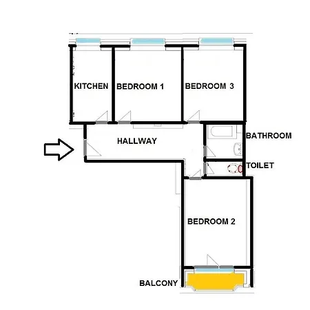 Location In Bratislava! 아파트
